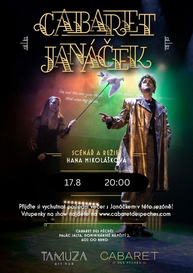 Plakát události Cabaret Janáček s procházkou