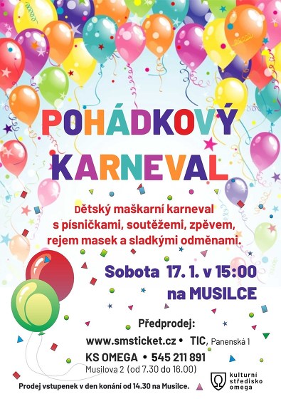 Plakát události Pohádkový karneval