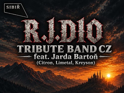 Plakát události R.J. Dio Tribute band CZ + Black Sabbath Revival Brno