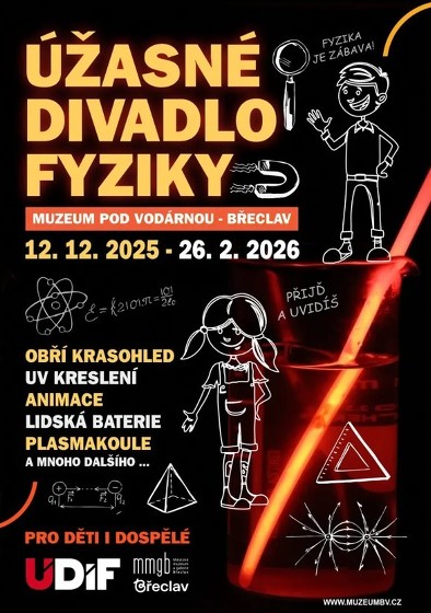 Plakát události Úžasné divadlo fyziky