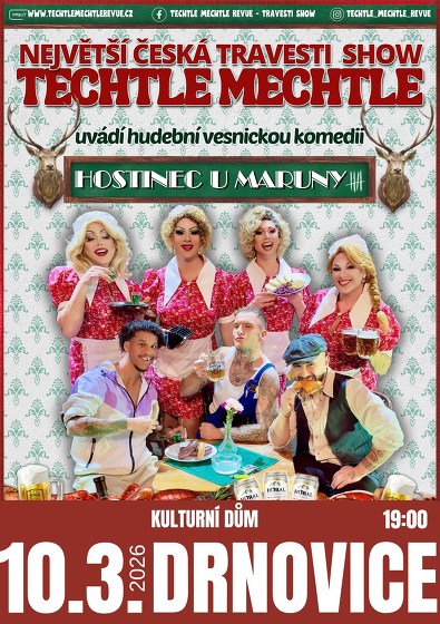 Plakát události Techtle Mechtle - Hostinec u Maruny