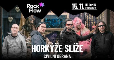 Plakát události Horkýže Slíže a Civilní obrana