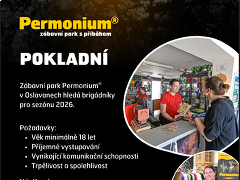 STROJÍRNA OSLAVANY, spol. s r.o. nabízí práci na pozici Pokladní v zábavním parku Permonium® v obci Oslavany