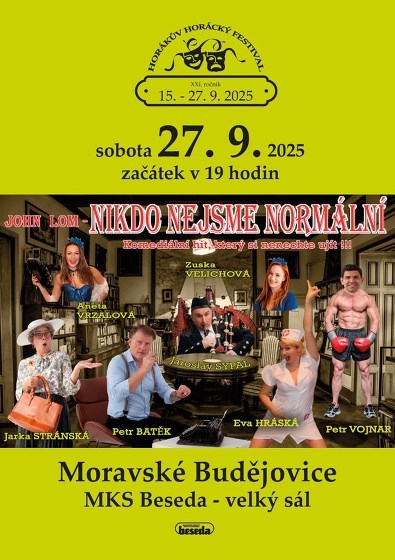 Plakát události Nikdo nejsme normální