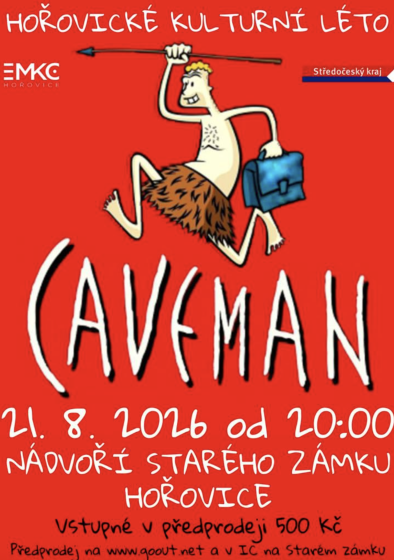 Plakát události Divadelní představení Caveman