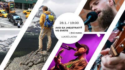 Plakát události Ako sa (ne)stratiť vo svete