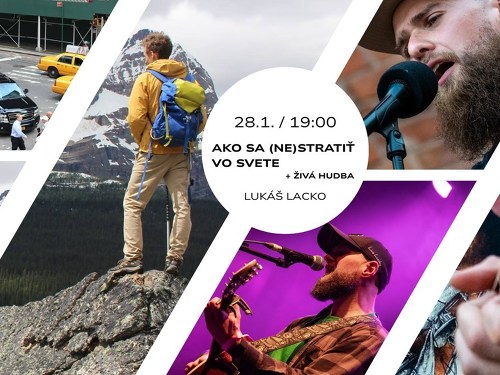Plakát události Ako sa (ne)stratiť vo svete
