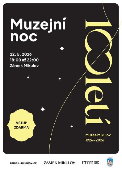 Plakát události Muzejní noc