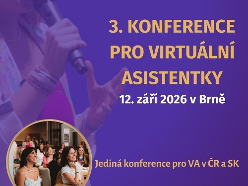 Plakát události Konference pro virtuální asistentky