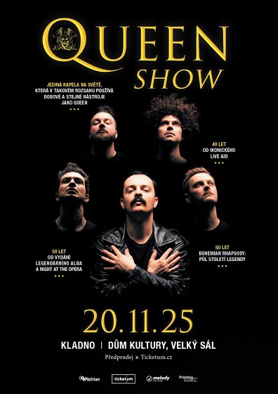Plakát události QUEENSHOW Kladno
