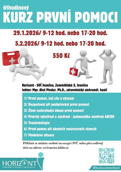 Plakát události Kurz 1. pomoci