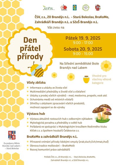 Plakát události Den přátel přírody