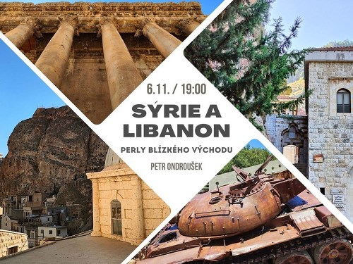 Plakát události Sýrie a Libanon - perly Blízkého východu