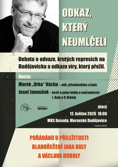 Plakát události Odkaz, který neumlčeli