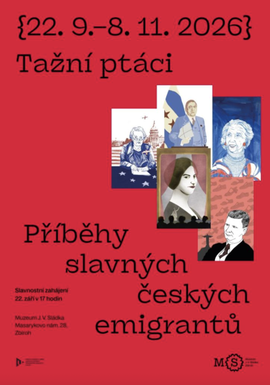 Plakát události Tažní ptáci – Příběhy českých emigrantů