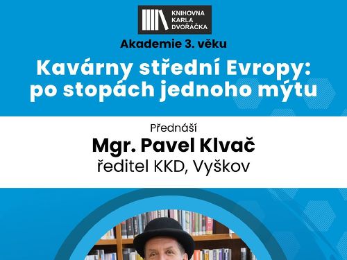 Plakát události A3V: Kavárny střední Evropy - po stopách jednoho mýtu.