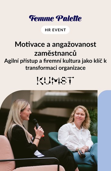 Plakát události Motivace a angažovanost zaměstnanců