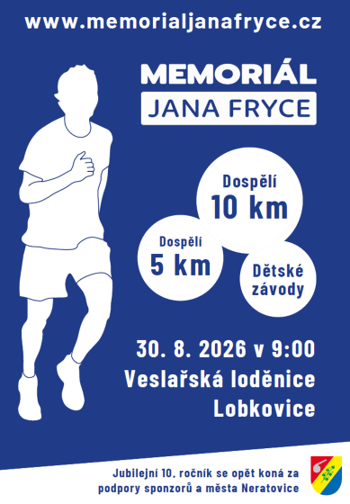 Plakát události Memoriál Jana Fryce v Lobkovicích