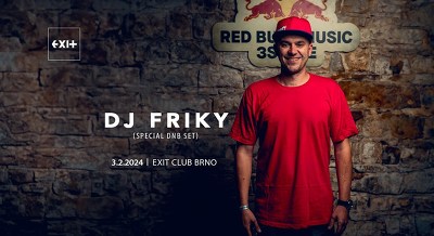 Plakát události FRIKOLORA live (DnB edition) w/ DJ FRIKY