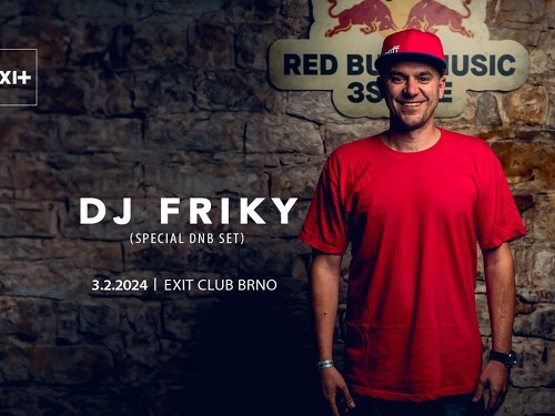 Plakát události FRIKOLORA live (DnB edition) w/ DJ FRIKY