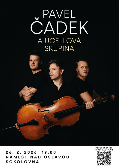 Plakát události Pavel Čadek - Cellem vpřed tour