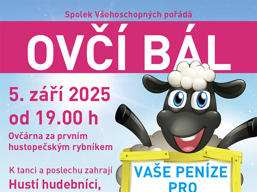 Plakát události Ovčí bál v Hustopečích