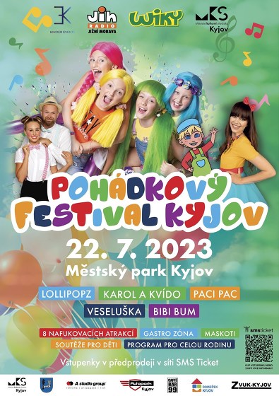 Plakát události Pohádkový festival Kyjov 2023