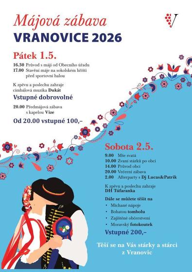 Plakát události Májová zábava