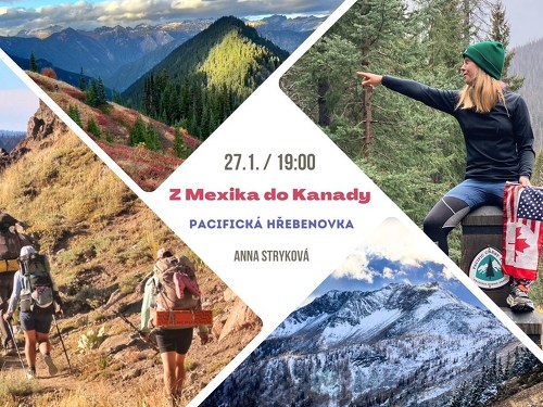 Plakát události Z Mexika do Kanady: Pacifická hřebenovka