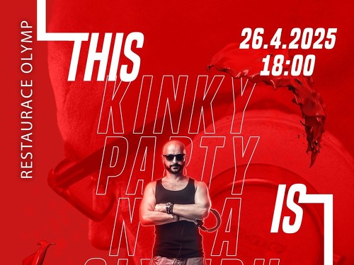 Plakát události Kinky Párty na Olympu