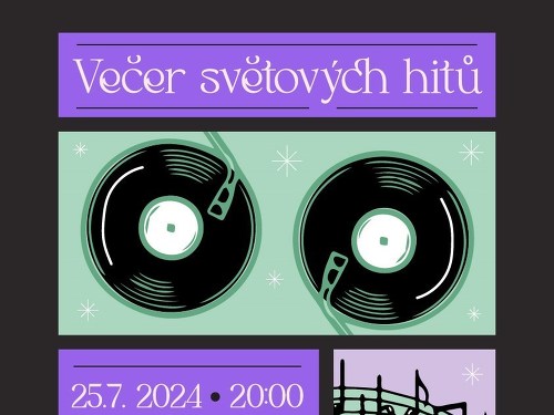 Plakát události Letní speciál: večer světových hitů