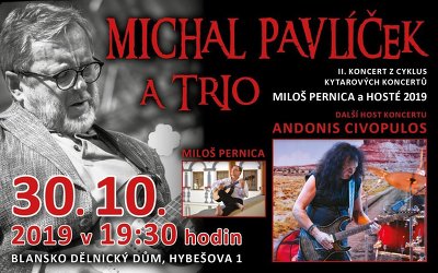 Plakát události Michal Pavlíček a Trio, Andonis Civopulos