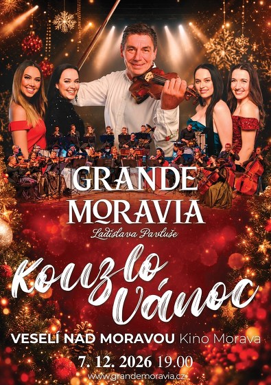 Plakát události Grande Moravia Ladislava Pavluše - KOUZLO VÁNOC