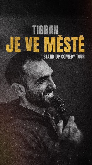 Plakát události Tigran Hovakimyan - Tigran je ve městě - Louny