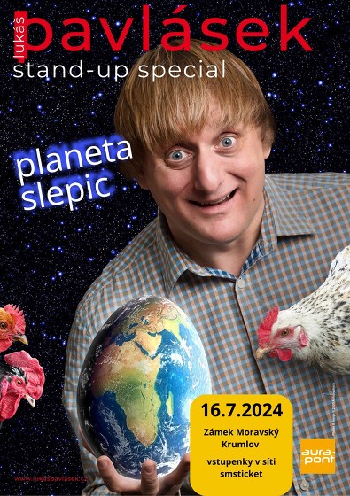 Plakát události Lukáš Pavlásek - Planeta slepic