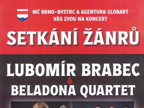 Plakát události Lubomír Brabec a Beladona Quartet
