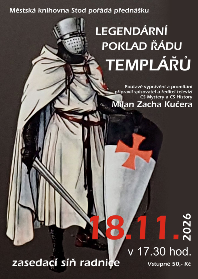 Plakát události Legendární poklad řádu templářů
