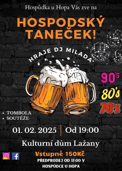 Plakát události Hospodský taneček