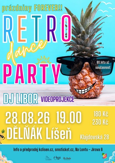 Plakát události Retro Dance Party