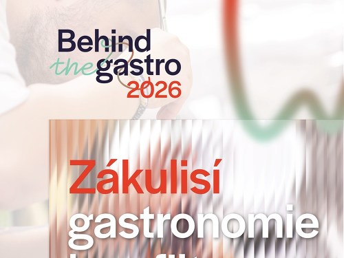 Plakát události Behind the gastro 2026 - Gastro Konference Brno