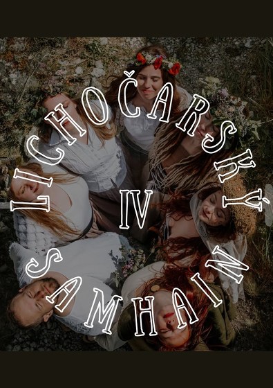Plakát události Lichočarský Samhain IV + Morwëna + HOST: Dominik Svoboda