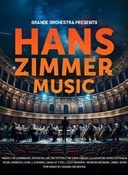 Plakát události Koncert filmové hudby Hanse Zimmera