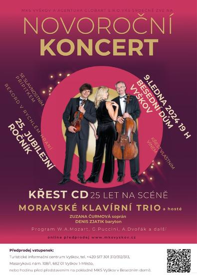 Plakát události Novoroční koncert