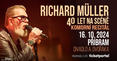 Plakát události Richard Müller: 40 let na scéně