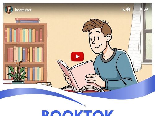 Plakát události BookTok! Staňte se booktubery!