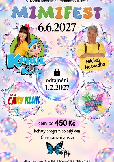 Plakát události 5. ročník MIMIFest