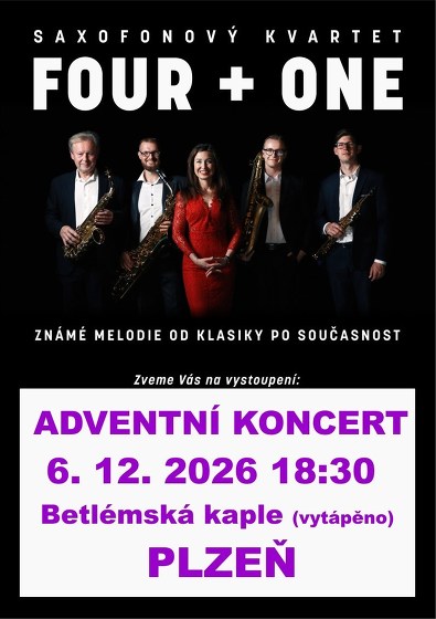 Plakát události Adventní saxofony se zpěvem