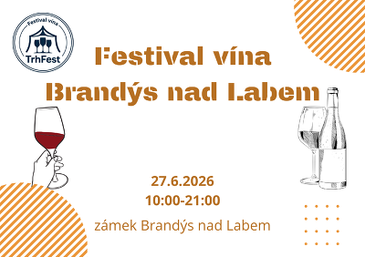 Plakát události Festival vína na zámku Brandýs nad Labem