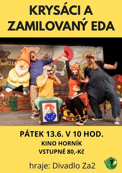 Plakát události Krysáci a zamilovaný Eda