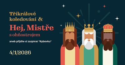 Plakát události Tříkrálové koledování
